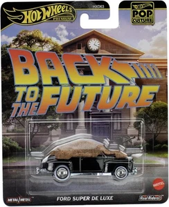 RITORNO AL FUTURO Modello DieCast Auto FORD SUPER DELUXE 1/64 Hot Wheels JBL82 - Foto 1 di 3