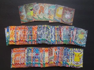 1999 Topps Pokemon TV Animation Blue Logo Series 1 Lot x140 (inc 8 foil) LP-MP - Picture 1 of 1