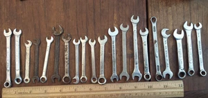 mixed lot of 20 Open End/combination/Ignition/Small Wrenches -  preowned - Picture 1 of 2