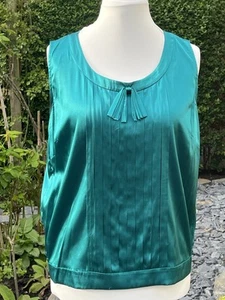 hobbs size 18 silk sleeveless blouse - Picture 1 of 9
