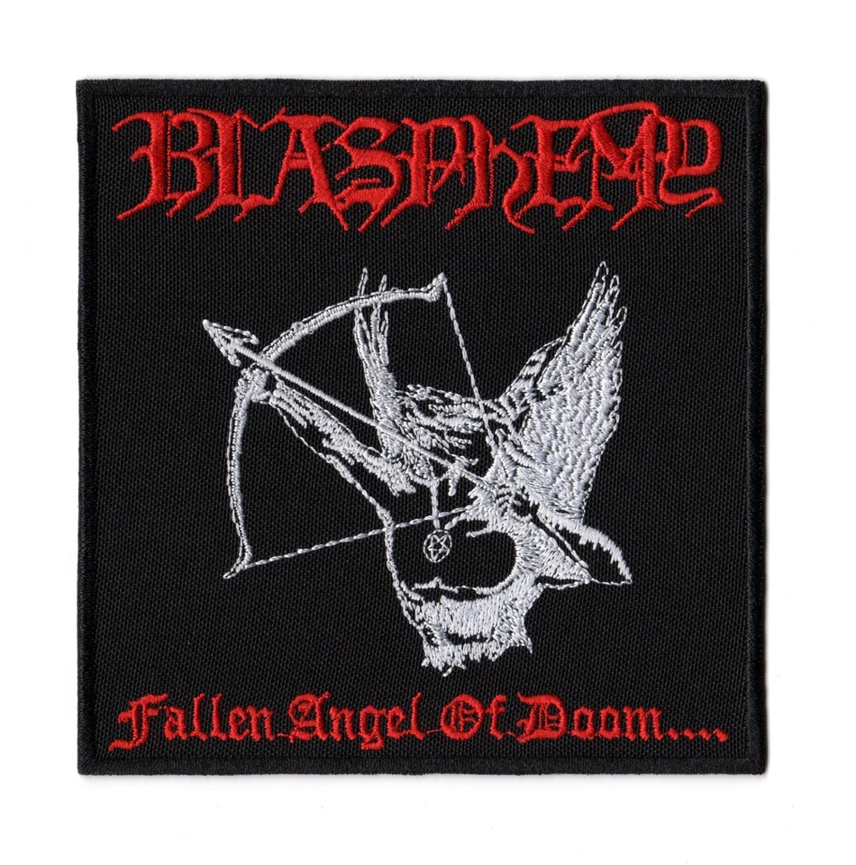 Blasphemy Fallen Angel Of Doom Patch | Canadian Black Death War Metal Band Logo - Image 1 of 1