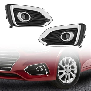 Par de luces antiniebla halógenas izquierda y derecha para Hyundai Accent 2018-2021 NUEVO - Imagen 1 de 16