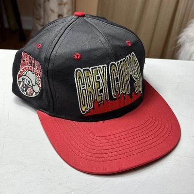 Vintage Grey Cup  93 Hat Calgary Stampeders CFL Softwear Canada Rare 1993 90s - Image 1 of 4