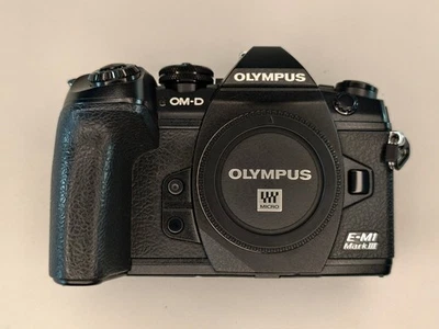 Olympus OMD EM1 Mark III Mirrorless Camera Micro Four Thirds Body Only - Mint - Image 1 of 4
