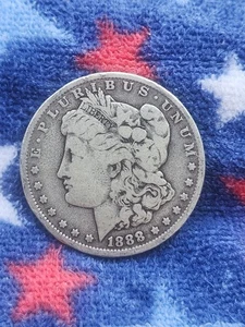 1888 O Morgan Silver Dollar - Picture 1 of 2