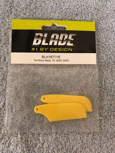 BLADE Tail Rotor Blade Yellow B450 B400 BLH1671YE Replacement Helicopter Parts - Picture 1 of 2