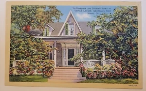 Vintage Postcard - Home Of Sidney Lanier, Macon, Georgia - Picture 1 of 2