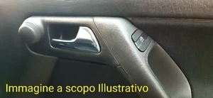 2 Maniglie Golf Mk3 93-97 Interne Portiera Metallo Cromate DX SX Gti Vr6 Tdi Gtd - Foto 1 di 5