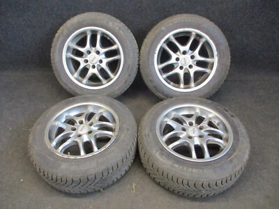 16" PLATIN Alufelgen Winterreifen 205 60 Audi A6 4F 7,5x16 ET35 KBA 46095 - Bild 1 von 4