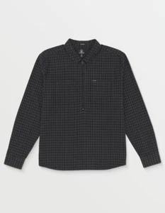 VOLCOM Dopestone Mens Long Sleeve Half-Zip Shirt Large - Picture 1 of 3
