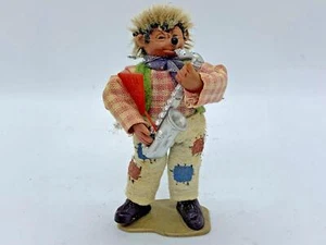 Vintage Steiff Peter Hedgehog Playing the Saxophone 3.5in Figurine RARE - Picture 1 of 3