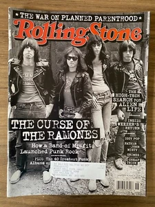 Rolling Stone April 21, 2016-The Curse of The Ramones Cover - Picture 1 of 2
