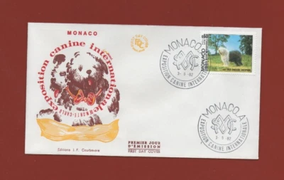 FDC Monaco 1982 - International Dog Show Monte Carlo .... (Ref. 3913) - Image 1 of 2