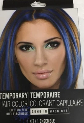 Temporary Hair Color Comb In Wash Out Purple  1 Kit Foto 1 de 4