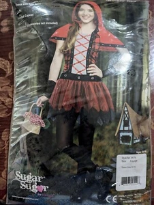 New Girl Little Red Riding Hood Halloween Costume Tween Size 12-14 - Picture 1 of 3