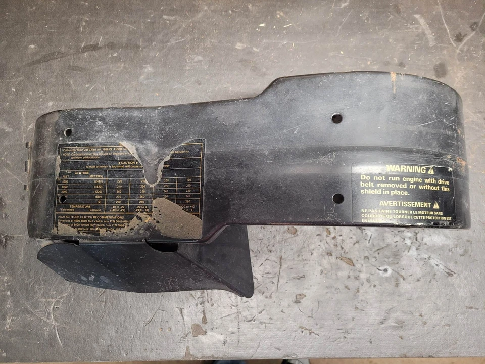 1988 Arctic Cat El Tigre снегоход ремня сцепления предохранитель - Изображение 1 из 4