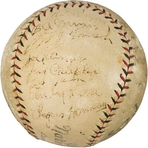 1927 New York Giants Team Signed Official National League Baseball PSA DNA COA - Picture 1 of 8