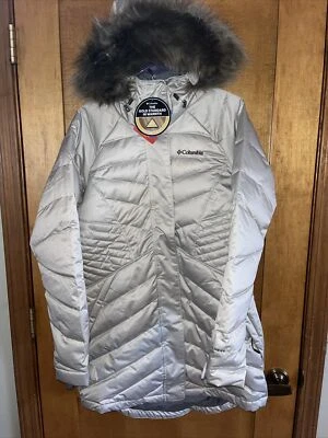 Chaqueta media Columbia Lay D Down III para mujer - satén piedra oscura - pequeña - nueva con etiquetas Foto 1 de 4