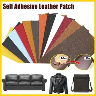 MARKENLOS Kunstleder Selbstklebend Patche für Sofa Jacket 1stk PU Leder Reparatur-Flicken