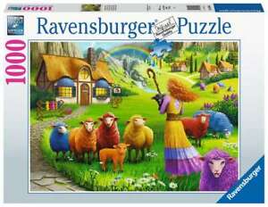 RAVENSBURGER PUZZLE*1000 TEILE*THE HAPPY SHEEP YARN SHOP*RARITÄT*OVP