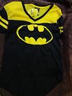 batman Mesh jersey, small, Black And Yellow, Logo,NWT