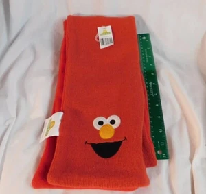 New 50" Red Elmo Youth Scarf but Long Enough for Adults Sesame Place Street - Picture 1 of 8