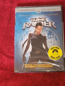 Lara Croft: Tomb Raider (DVD, 2001, Sensormatic) Angelina Jolie  WS NEW - Picture 1 of 2
