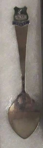 #691) SILVER PLATED TEA SPOON DERBY CITY IN DERBYSHIRE ON RIVER DERWENT ENGLAND - Picture 1 of 2