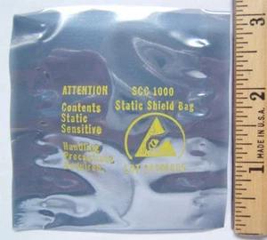 5.000 bolsas de protección antiestáticas ESD, 2 x 3", techo abierto - Imagen 1 de 1
