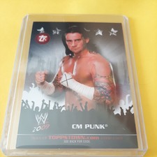 2009 Topps WWE "TOPPSTOWN.COM"  CM PUNK TT5 