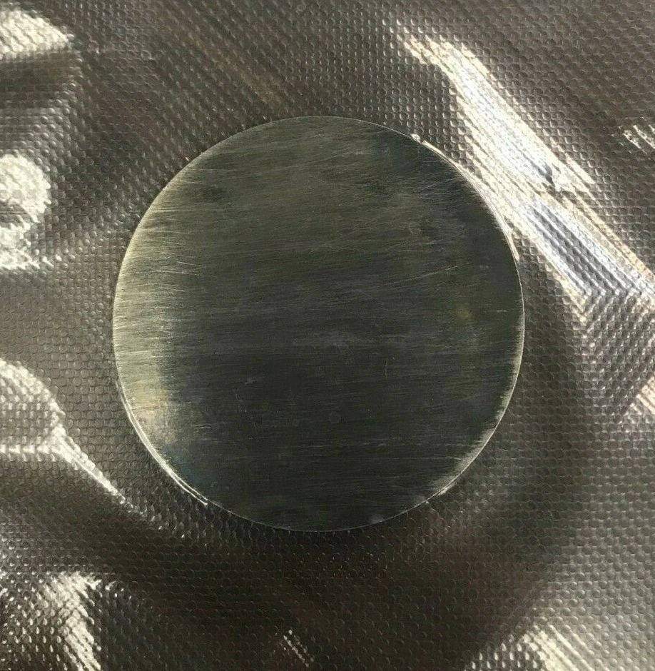 Yttrium SEM Sputter target: Y 99.9% pure, 57mm diameter x 0.5mm thick - Image 1 of 1