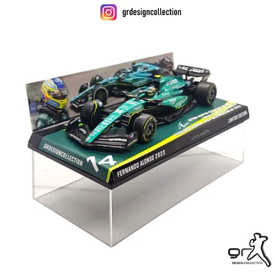 Fernando Alonso - Aston Martin AMR23 - F1 Brazilian GP 2023 / Burago / 1:43 - Immagine 1 di 4