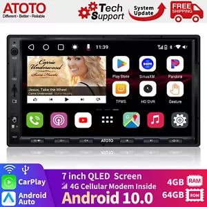 ATOTO S8 Ultra 7" 2 DIN Android Autoradio-4G+64G Wireless CarPlay & Android Auto - Imagen 1 de 6