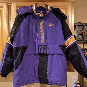 UNI Northern Iowa Panthers Starter Pullover Giacca/Cappotto Unisex Taglia M con Guanti - Foto 1 di 24