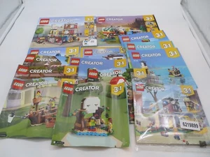 Lego Manual lot of 8 Set Instruction Books CREATOR 31097 31108 31105 31077 31078 - Picture 1 of 15
