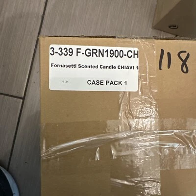 VELA CHIAVI 1,9kg FORNASETTI VELA DE LUJO PERFUMADA NUEVA SELLADA Foto 1 de 3