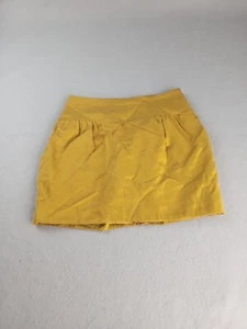 Love 21 Damen Rock Bleistift gelb/senf gefüttert Rüschen Größe M - Bild 1 von 6