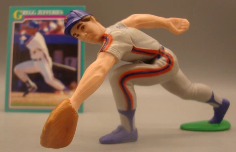 LOOSE 1990 STARTING LINEUP SLU FIGURE GREGG JEFFERIES NEW YORK METS Cover