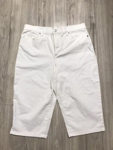 Jeans donna Gloria Vanderbilt Amanda effetto dimagrante tg 12 bianco elasticizzato Capri - Foto 1 di 10