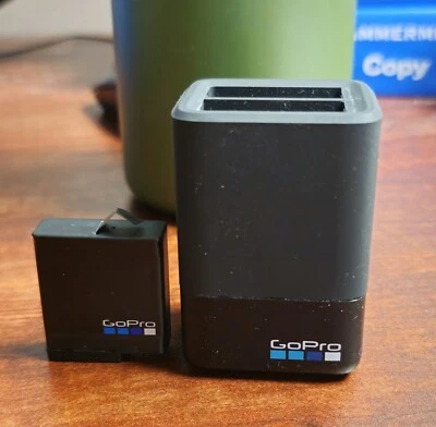 Cargador de batería doble GoPro AJDBD-001 y (1) batería Foto 1 de 3