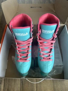 Impala Quad Sidewalk Roller Skates Women's Size 6 Blue/Pink Full Set - Bild 1 von 7
