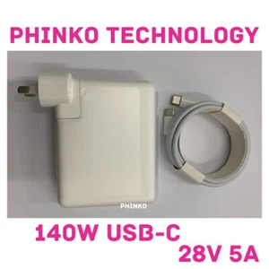 Power Supply 140W USB C Charger Power Adapter for Mac Book Pro 16,15,14,13 inch - Picture 1 of 2
