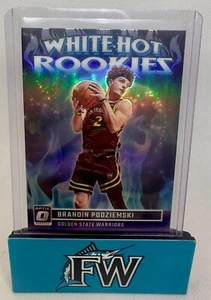 2023-24 Panini Donruss Optic - White Hot Rookies Brandin Podziemski #14 Holo... - Imagen 1 de 2