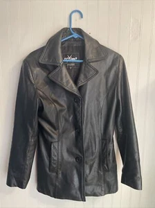Wilsons Womens Maxima Leather Jacket. Black. Size M - Picture 1 of 4