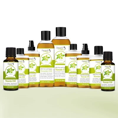 SUPREMELY Pure Natural Neem Oil Carrier Vegan Unrefined Cold Pressed Fast Free Delivery UK