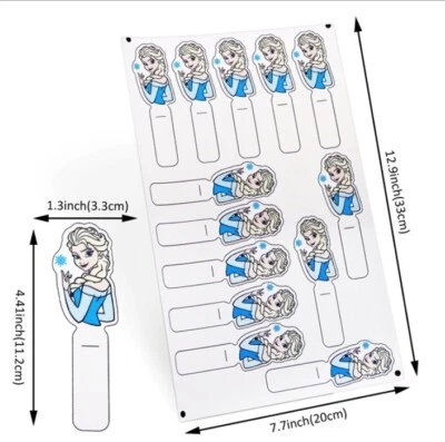 Cubiertas de clip a presión de cuero sintético preimpresas 13 cubiertas por hoja tamaño de clip a presión de 2" Foto 1 de 2