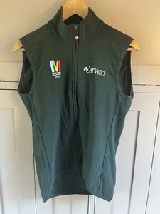 Castelli Maratona dles Dolomites Carvico Herren Fahrradweste | Grün | Medium Neu - Bild 1 von 9