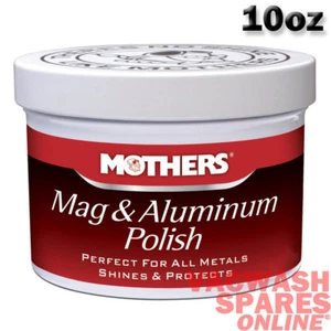 MOTHERS MAG UND ALUMINIUMPOLITUR 10oz (05101) LEGIERUNG METALLPOLITUR - RÄDER ETC..