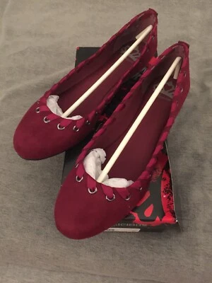Fergalicious Malbec Fifi Flats, Size 11 NIB - Image 1 of 4