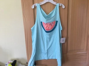 NWT Gymboree Watermelon Tank Top Tee Shirt Top Girls  - Picture 1 of 1